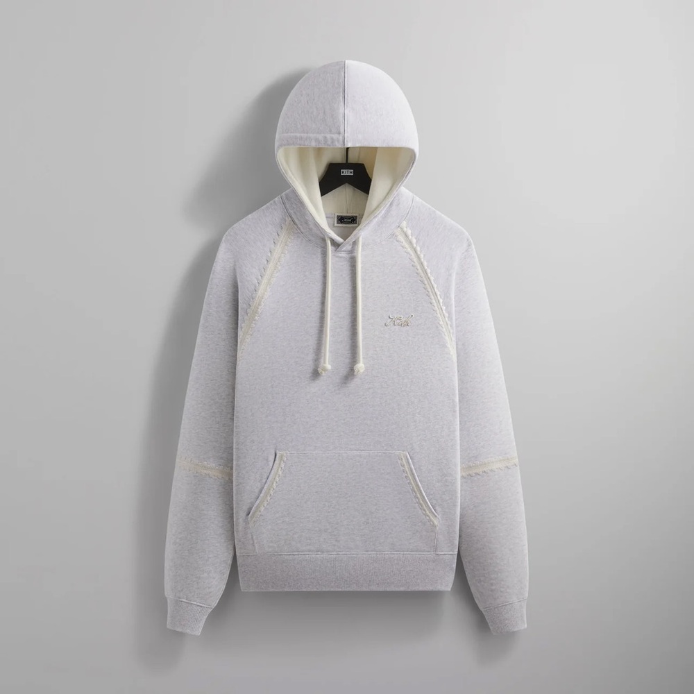 Kith Vale Raglan Hoodie in Grey, Size M